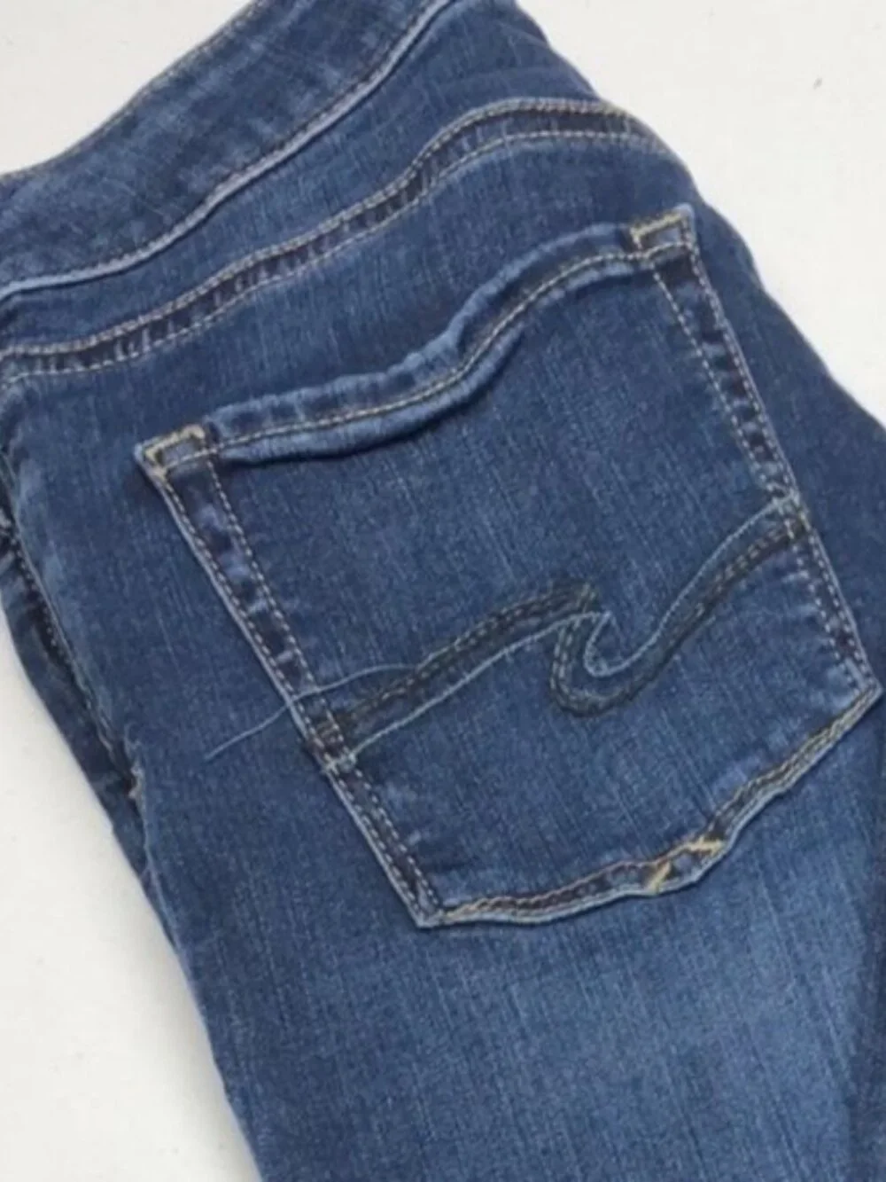 RARE VINTAGE SILVER BLEECKER  SUPER SKINNY JEANS 26x29 🦋